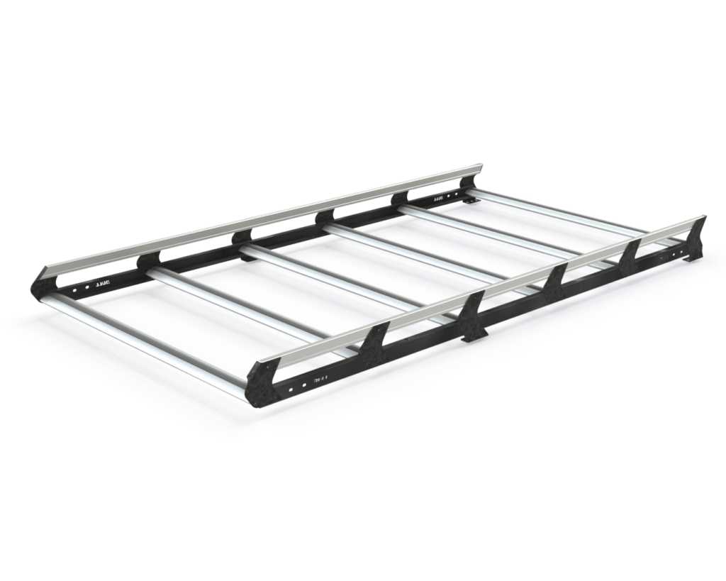 RR2.4 Alloy Tradesman Roof Rack 2.4m long with sides Bull Motor